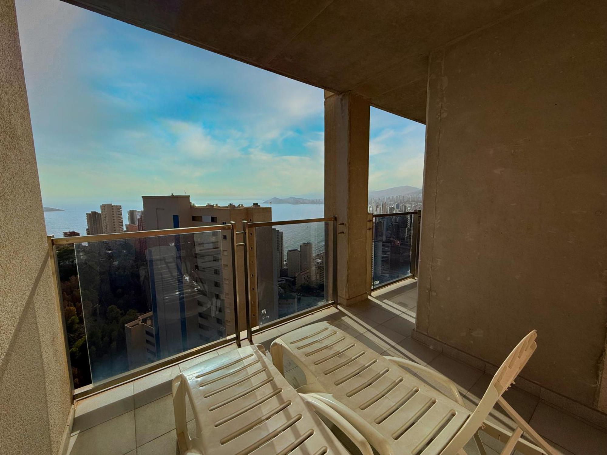 Beautiful Apartment Near Beach With Panoramic Sea-View Benidorm Exterior foto