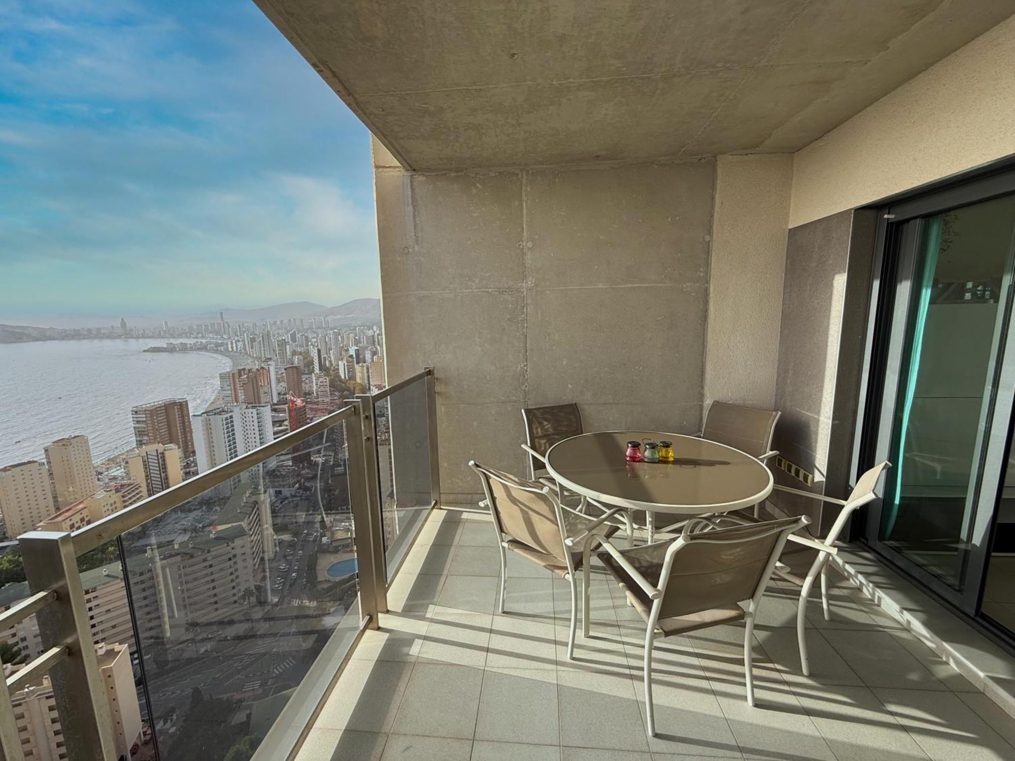 Beautiful Apartment Near Beach With Panoramic Sea-View Benidorm Exterior foto